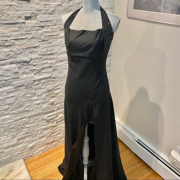 Custom Designed Swarovski Gown Dress - Picture 9 of 16